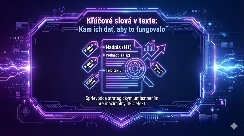 kľúčové slova v texte